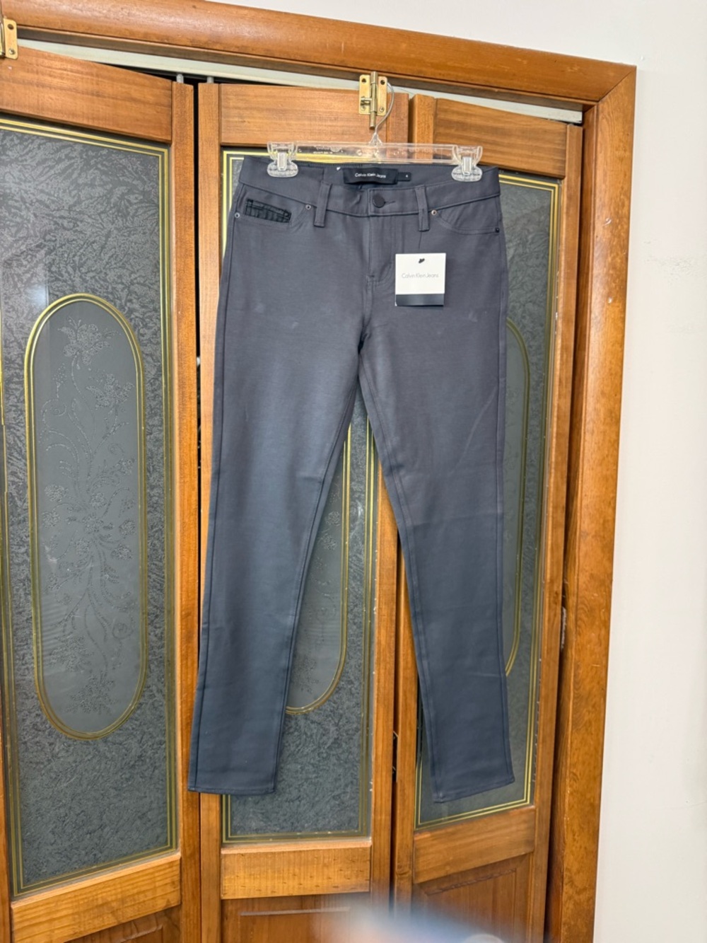 Calvin Klein Black Skinny Pants, BRAND NEW